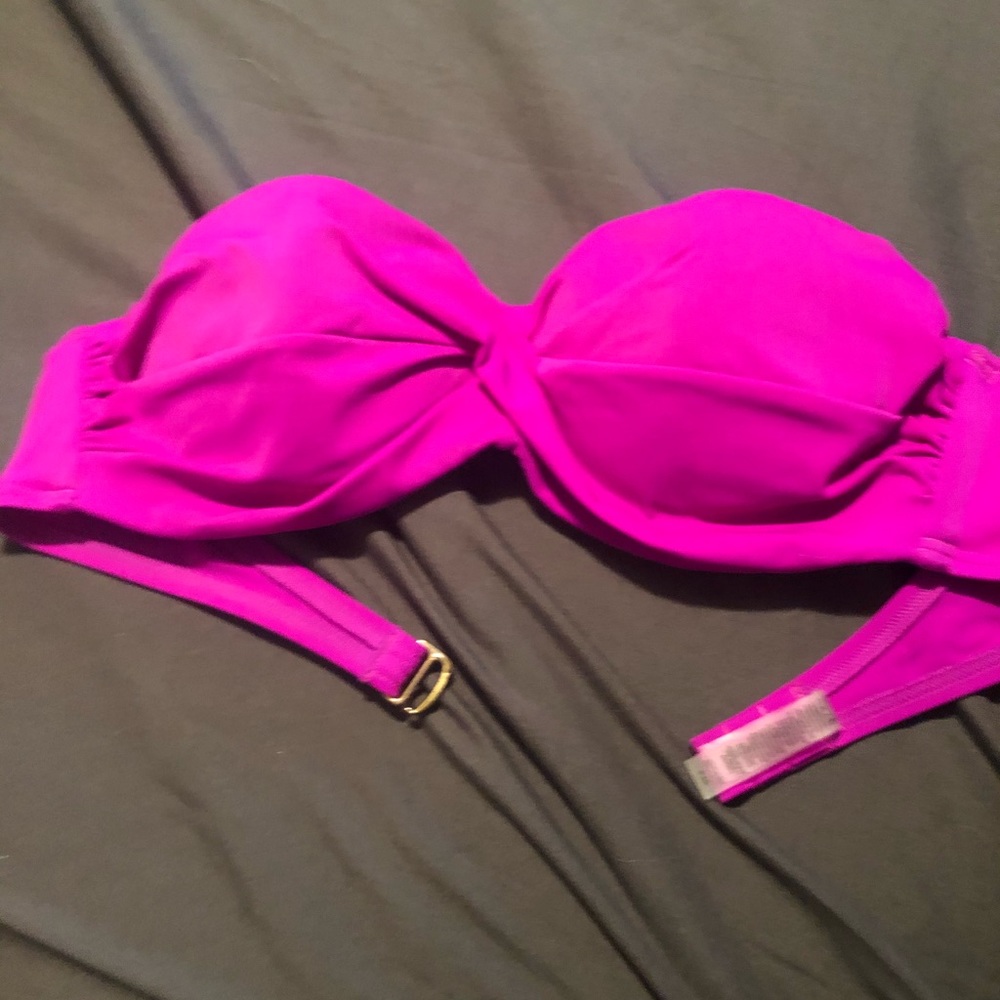 Strapless bikini top